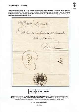 DIE POSTGESCHICHTE DER ÖSTERREICHISCHEN KRIEGSMARINE – Blatt 2