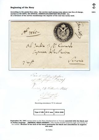 DIE POSTGESCHICHTE DER ÖSTERREICHISCHEN KRIEGSMARINE – Blatt 6