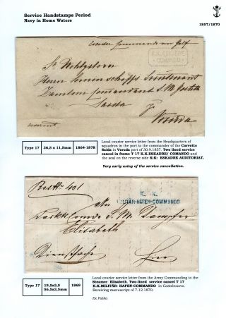 THE POSTAL HISTORY OF AUSTRIAN NAVY – sheet 23