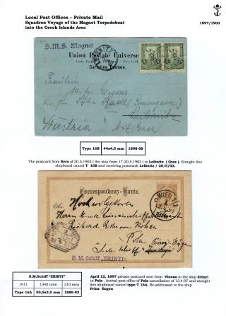 THE POSTAL HISTORY OF AUSTRIAN NAVY – sheet 57