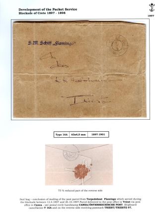 THE POSTAL HISTORY OF AUSTRIAN NAVY – sheet 70
