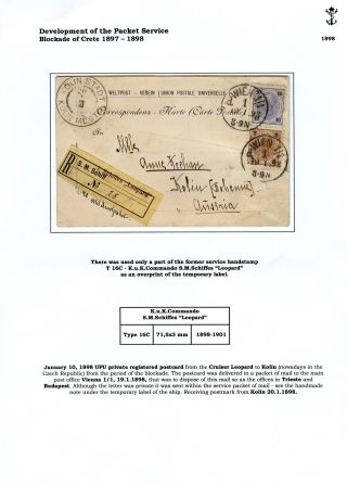 THE POSTAL HISTORY OF AUSTRIAN NAVY – sheet 71