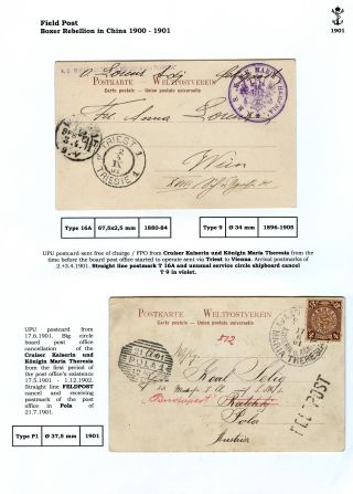 THE POSTAL HISTORY OF AUSTRIAN NAVY – sheet 74