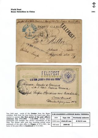 THE POSTAL HISTORY OF AUSTRIAN NAVY – sheet 76