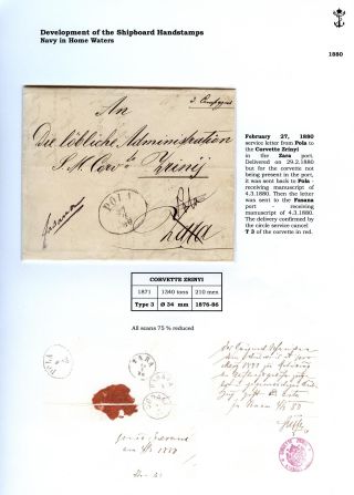 DIE POSTGESCHICHTE DER ÖSTERREICHISCHEN KRIEGSMARINE – Blatt 93