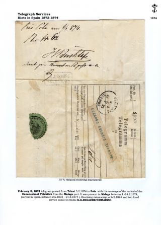 THE POSTAL HISTORY OF AUSTRIAN NAVY – sheet 99