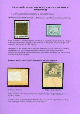 VERSCHIDENENHEITTEN DER MATERIALEN UND BESONDERHEITEN – Blatt 2