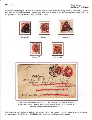 DREIECKSTEMPELN AUS LONDON – Blatt 8