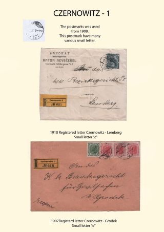 POSTGESCHICHTE VON NORD BUKOWINA – Blatt 21