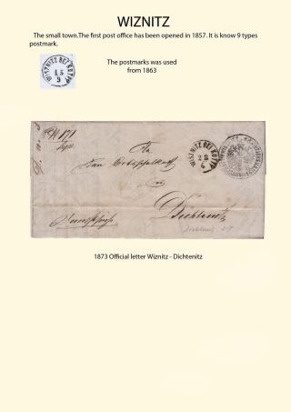 POSTGESCHICHTE VON NORD BUKOWINA – Blatt 32