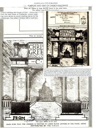 DOMUS DEI, A HISTORY OF EUROPEAN CHURCH ARCHITECTURE – sheet 3
