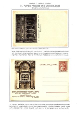 DOMUS DEI, A HISTORY OF EUROPEAN CHURCH ARCHITECTURE – sheet 6