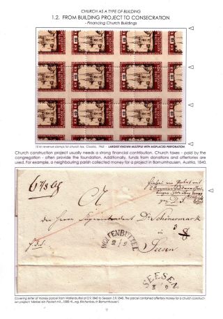 DOMUS DEI, A HISTORY OF EUROPEAN CHURCH ARCHITECTURE – sheet 7