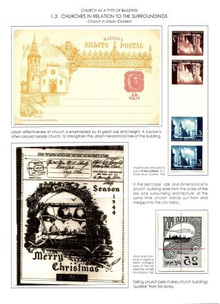 DOMUS DEI, A HISTORY OF EUROPEAN CHURCH ARCHITECTURE – sheet 13