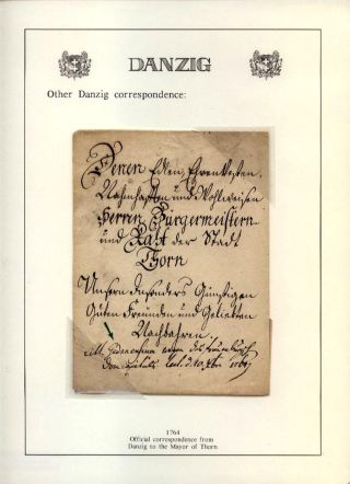 DANZIG – sheet 16