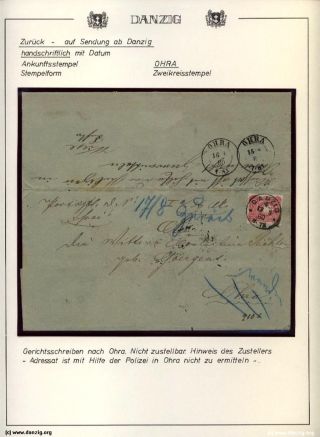 DANZIG: ZURÜCK - RETOUR – Blatt 20