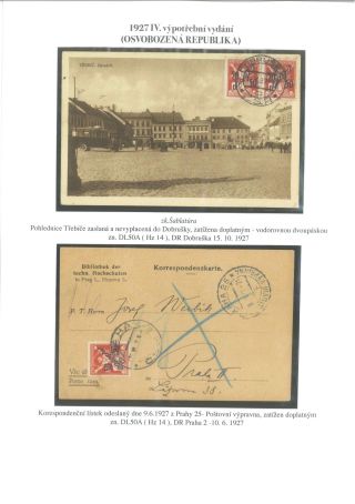 1927 IV. POSTAGE DUE PROVISIONAL ISSUE (CHAINBRAKER) DL 50 - 50/150 H – sheet 11