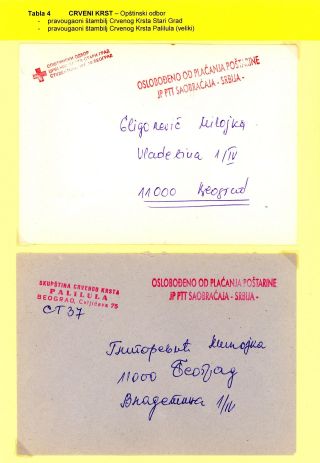 POST AUS BOSNIEN ÜBER HUMANITÄRE ORGANISATION AUSGELIEFERT,  1992-1995 – Blatt 4