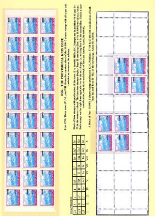 THE KNIN PROVISIONAL ISSUE FROM 1993 – sheet 14