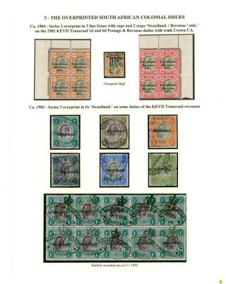 SVAZIJSKO: KOLKY DO ROKU 1968 – list 8