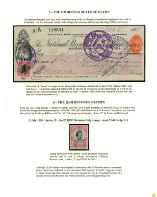 SVAZIJSKO: KOLKY DO ROKU 1968 – list 15