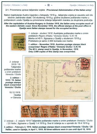 POSTGESCHICHTE VON OPATIJA (ABBAZIA) – Blatt 13