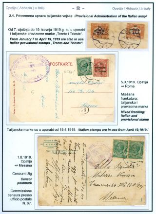 POSTGESCHICHTE VON OPATIJA (ABBAZIA) – Blatt 16