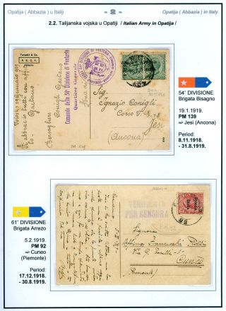 POSTGESCHICHTE VON OPATIJA (ABBAZIA) – Blatt 18