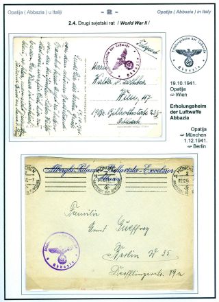 POSTGESCHICHTE VON OPATIJA (ABBAZIA) – Blatt 33