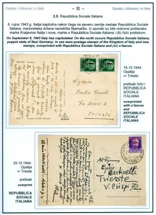 POSTGESCHICHTE VON OPATIJA (ABBAZIA) – Blatt 36