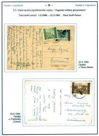 POSTGESCHICHTE VON OPATIJA (ABBAZIA) – Blatt 40