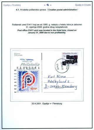 POSTGESCHICHTE VON OPATIJA (ABBAZIA) – Blatt 48