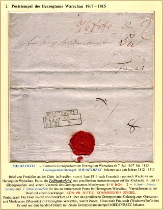 POLISH POST UNTIL 1875 / REPUBLIC OF POLAND 1764-1795 / KINGDOM POLAND 1815-1915 – sheet 16