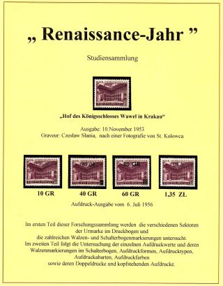 RENAISSANCE-JAHR – Blatt 1