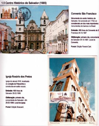 BRAZILSKÉ DĚDICTVÍ UNESCO - DOBŘE ZACHOVALÉ – list 5