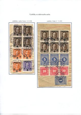 DOPLATNÍ 1918-1928 – list 3