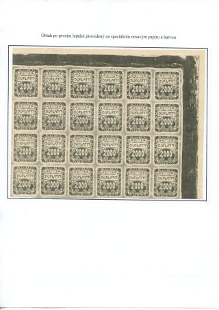 DOPLATNÍ 1918-1928 – list 9