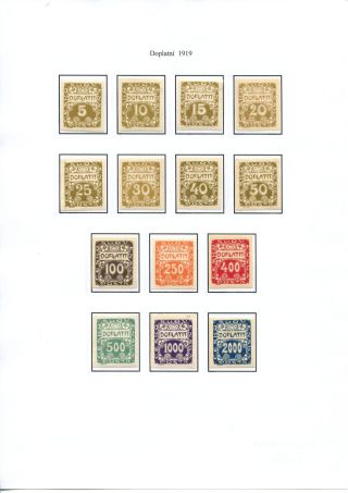 DOPLATNÍ 1918-1928 – list 13