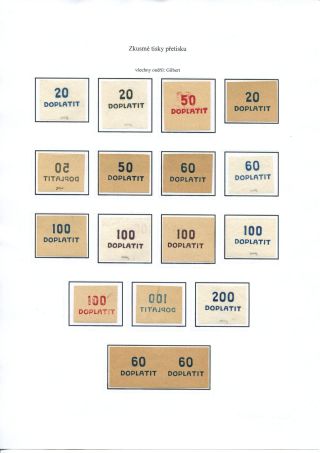 POSTAGE DUE STAMP ISSUES 1918-1928 – sheet 32