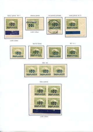 POSTAGE DUE STAMP ISSUES 1918-1928 – sheet 41