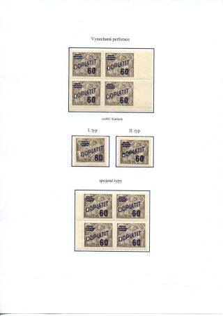 POSTAGE DUE STAMP ISSUES 1918-1928 – sheet 48