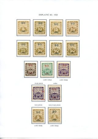 POSTAGE DUE STAMP ISSUES 1918-1928 – sheet 49