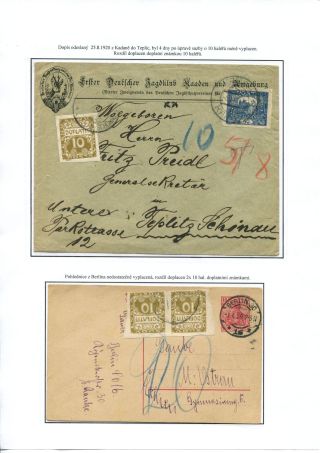 POSTAGE DUE STAMP ISSUES 1918-1928 – sheet 53