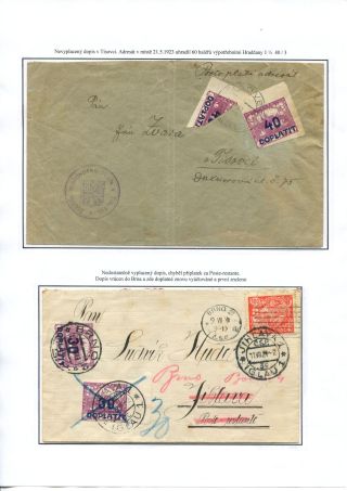 POSTAGE DUE STAMP ISSUES 1918-1928 – sheet 58