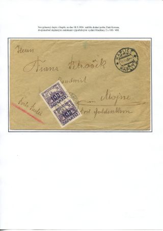 POSTAGE DUE STAMP ISSUES 1918-1928 – sheet 62