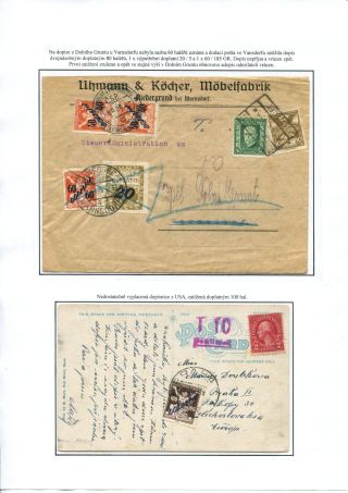 POSTAGE DUE STAMP ISSUES 1918-1928 – sheet 71