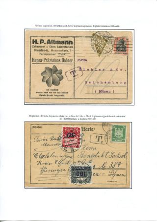 POSTAGE DUE STAMP ISSUES 1918-1928 – sheet 74