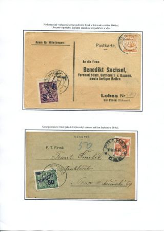 POSTAGE DUE STAMP ISSUES 1918-1928 – sheet 80
