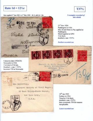 NEW SOUTH WALES - NACHPORTO 1891-1966 – Blatt 32