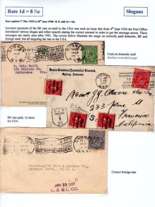 NEW SOUTH WALES - NACHPORTO 1891-1966 – Blatt 56